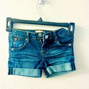 Hudson girls jean shorts. Size 4/5.